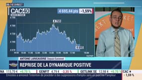 Reprise de la dynamique positive ce lundi