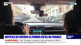 Île-de-France: jusqu'à 10 mois d'attente pour passer le permis en candidat libre