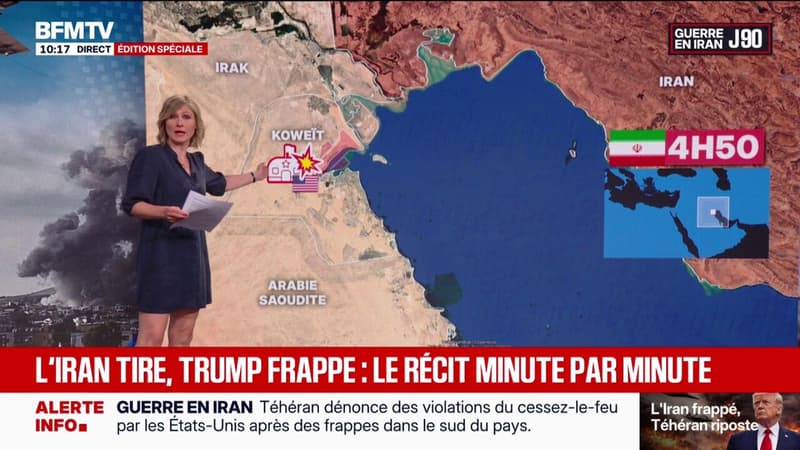 LES ÉCLAIREURS - Guerre au Moyen-Orient: le récit des frappes iraniennes et américaines de la nuit