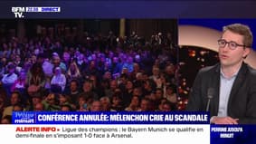 Antoine Léaument (LFI) dénonce "la pression" d'une "coalition assez large" contre la conférence annulée par l'université de Lille