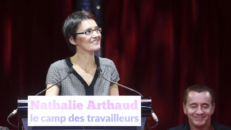 Nathalie Arthaud, candidate du "camp des travailleurs" à l'élection présidentielle de 2017. (Photo d'illustration)