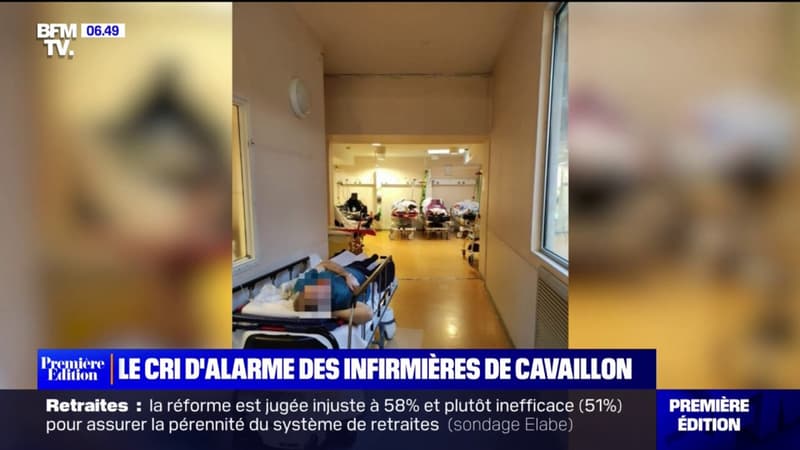 "Les patients sont en danger": le cri d'alarme des infirmières des urgences de Cavaillon