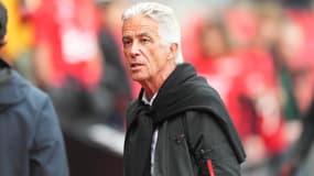 Jean-Pierre Rivère avec l'OGC Nice, le 10 mai 2025.