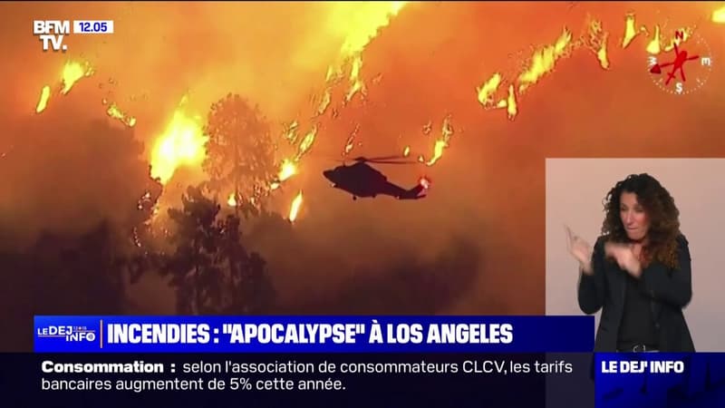 Incendies à Los Angeles: la lutte contre les flammes compliquée par la sécheresse qui sévit depuis six mois