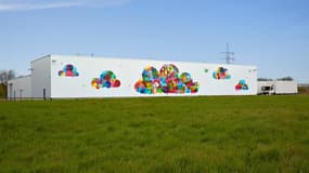 Le data center Google de Saint-Ghislain en Belgique.