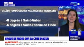Un début de semaine très froid sur la côte d'Azur