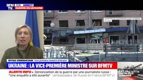 Iryna Vereshchuk, vice-première ministre d’Ukraine: "Poutine continue de bombarder nos aéroports"