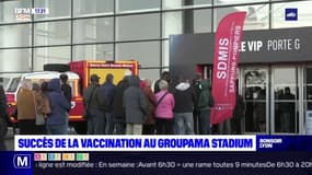 Lyon: plus de 10.000 personnes vaccinées ce week-end au vaccinodrome du Groupama Stadium