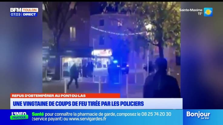 Toulon/refus d'obtempérer : Une vingtaine de coups de feu tirée par les policiers