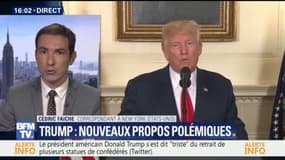 Trump crée de nouveau la polémique en se disant "triste" du retrait de plusieurs statues confédérées