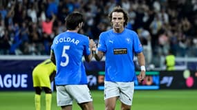 Le Brésilien David Luiz pendant un match de Pafos, le 5 novembre 2025