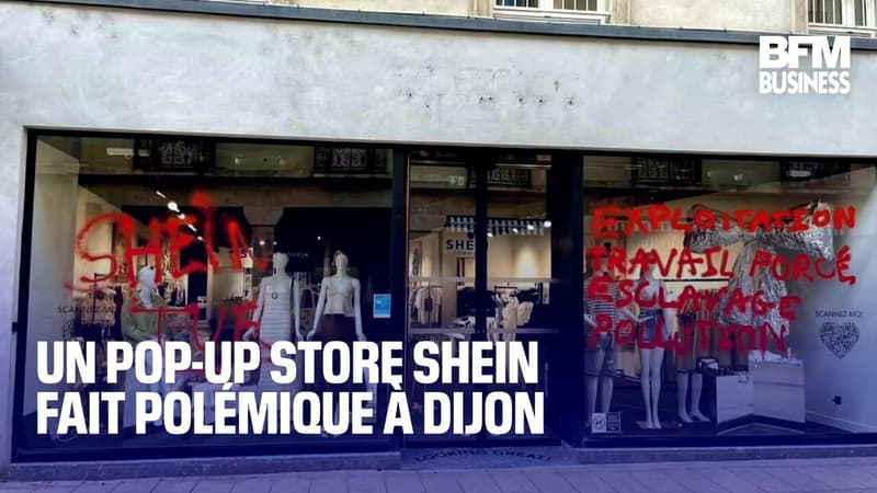 Un pop-up store Shein fait polémique à Dijon