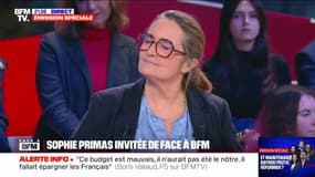 Adoption du budget: "On assume tout", déclare Sophie Primas, porte-parole du gouvernement