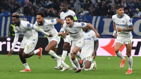 L'OM qualifié en demi-finale de Ligue Europa après sa victoire contre le Benfica Lisbonne, le 18/04/2024