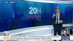 20H Politique du mercredi 7 novembre 2018