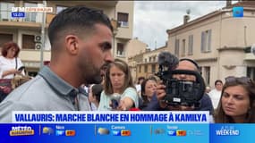 Vallauris: marche blanche en hommage à Kamilya