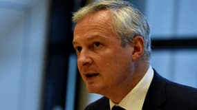 Le ministre de l'Economie Bruno Le Maire, le 5 janvier 2021 à Paris