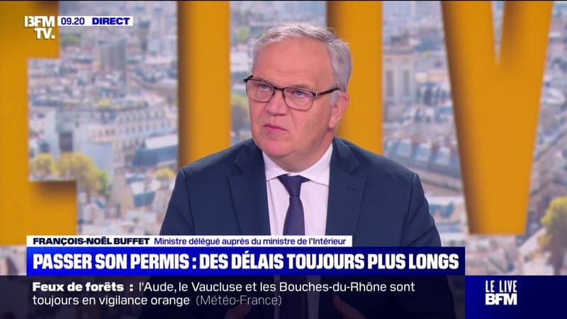 Permis de conduire: le gouvernement annonce la création de 80.000 places d'examen supplémentaires 