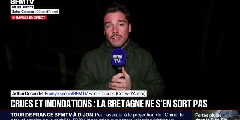 Vigilance orange: la Bretagne toujours en proie à des crues et des inondations