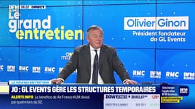 Olivier Ginon (GL Events) : JO, GL Events gère les structures temporaires - 25/07