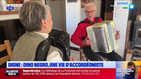 Digne-les-Bains: Dino Negro, une vie d'accordéoniste