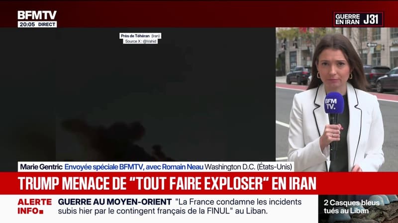 Guerre au Moyen-Orient: Donald Trump intensifie ses menaces envers l'Iran
