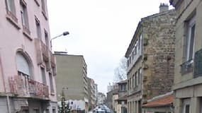 Rue Benoît-Malon à Saint-Etienne