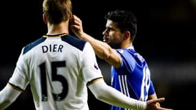 Diego Costa face à Eric Dier