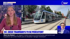 Val-de-Marne: deux tramways se percutent, neuf personnes légèrement blessées