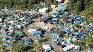 La "Jungle" de Calais.