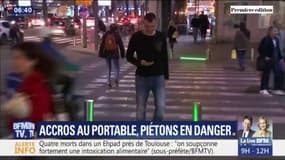 Scotché sur votre smartphone, même sur le passage piéton? Vous êtes alors un "smombie" et vous vous mettez en danger