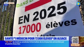 Bas-Rhin: les médecins scolaires en grève, inquiets pour l'avenir de leur profession