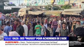 Gaza: l'armée israélienne annonce "une pause tactique" dans le sud de l'enclave chaque jour entre 8h et 19h