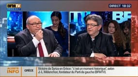 BFM Politique: L'interview BFM Business de Jean-Luc Mélenchon par Emmanuel Lechypre (2/6) - 25/01