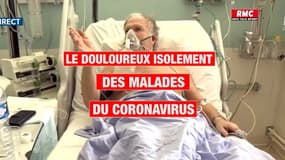 "Le plus dur, c'est de ne pas voir mes enfants": le douloureux isolement des malades du coronavirus