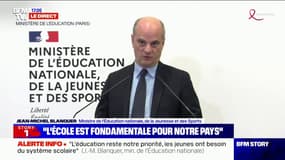 Jean-Michel Blanquer: "200.000 tests salivaires ont été réalisés" la semaine dernière dans les établissements scolaires