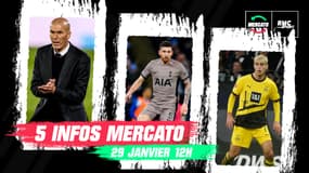 Zidane, Hojbjerg, Reyna... Les 5 infos mercato du 29 janvier à la mi-journée