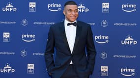 Kylian Mbappé aux Trophées UNFP le 13 mai 2024