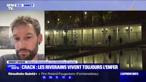 Crack à Paris: "Il faut une réponse sanitaire, une réponse très globale. Ça va prendre des années pour changer la situation" selon Ernst Wisse de Médecins du Monde