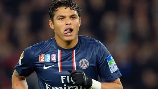 Thiago Silva a ouvert le score pour le PSG.