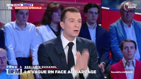 Jordan Bardella sur les désistements: "C'est une alliance du déshonneur"