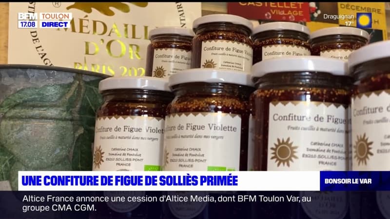 Solliès-Pont: une confiture de figue locale primée au concours général agricole