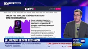 À lire sur le site Tech&Co : Deezer, les musiques générées par IA vont être mieux identifiées, par Sylvain Trine - 23/06