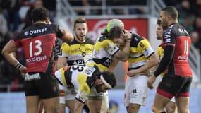 La joie des Rochelais après l'essai de Rattez
