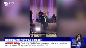 120% Net: Donald Trump fait le show à un mariage - 30/03