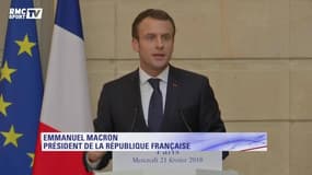 George Weah reçu à l'Elysée par Macron... avec Mbappe et Drogba