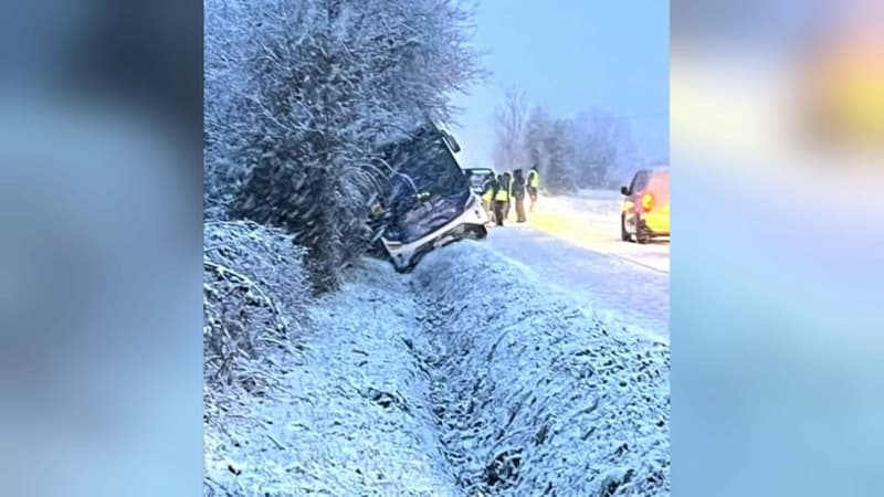 "Ma fille en tremble encore”: deux accidents de bus scolaires en Mayenne à cause de la neige