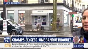 Une banque braquée sur les Champs-Elysées: une trentaine de coffres vidés
