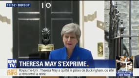 Theresa May: "Je formerai un gouvernement assurant la stabilité à la Grande-Bretagne"