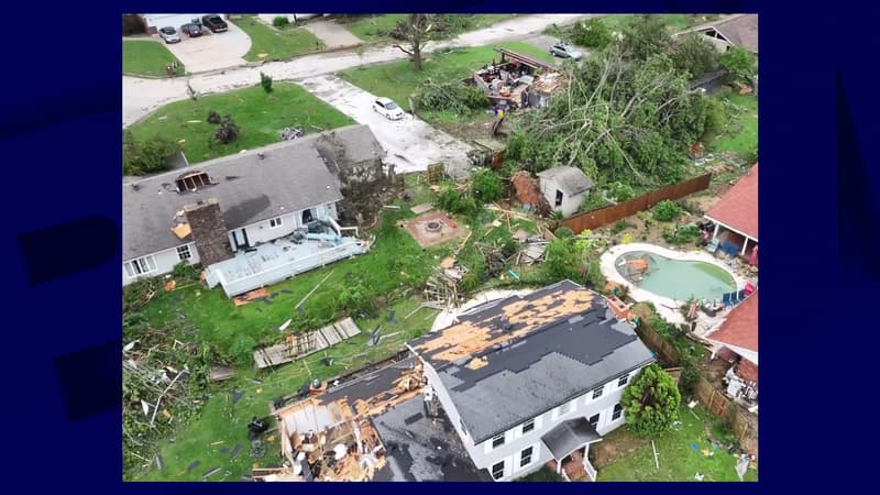 États-Unis: les images spectaculaires des tornades meurtrières qui ont frappé le sud du pays